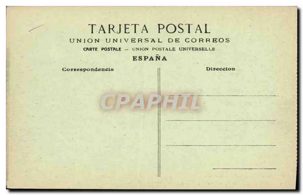 San Sebastián — Paseo y Playa de la Concha — Fototipia Marcel Delboy, Bordeaux - Verso