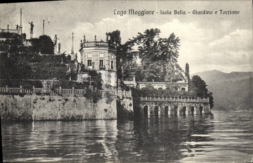 Lago Maggiore - Isola Bella - Giardino e Torrione - Vorderseite