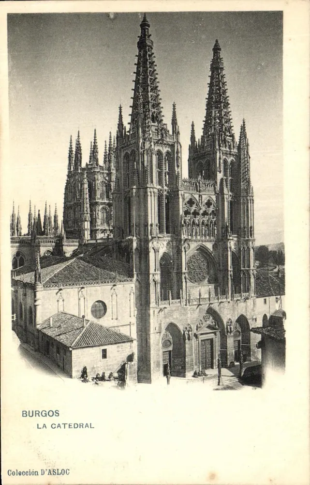 Burgos — A Catedral — Coleção D'ASLOC - Frente