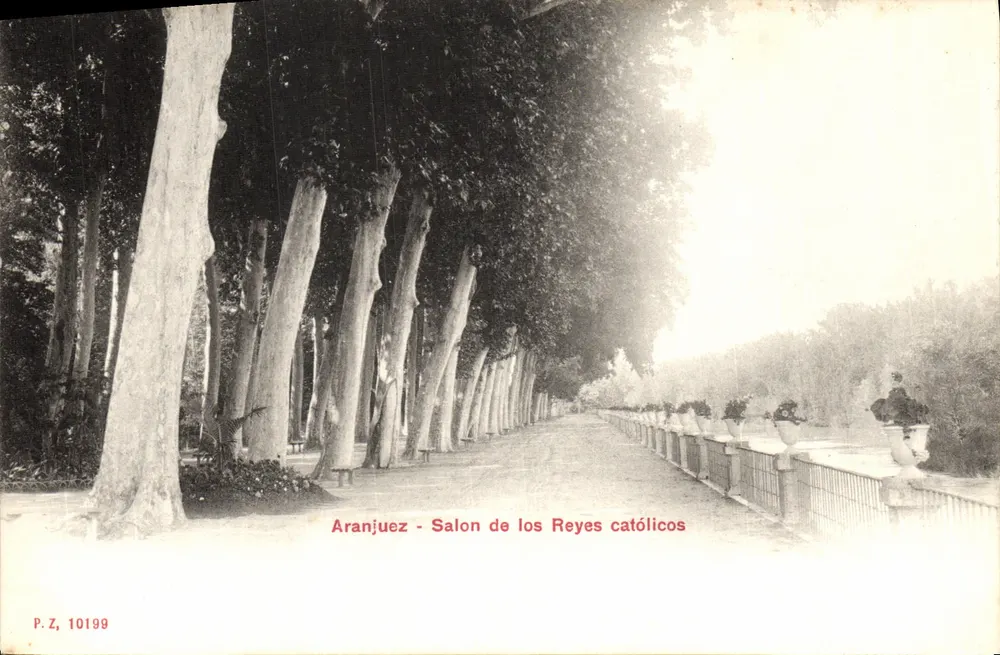 Aranjuez - Salão dos Reis Católicos — P.Z. 10199 - Frente