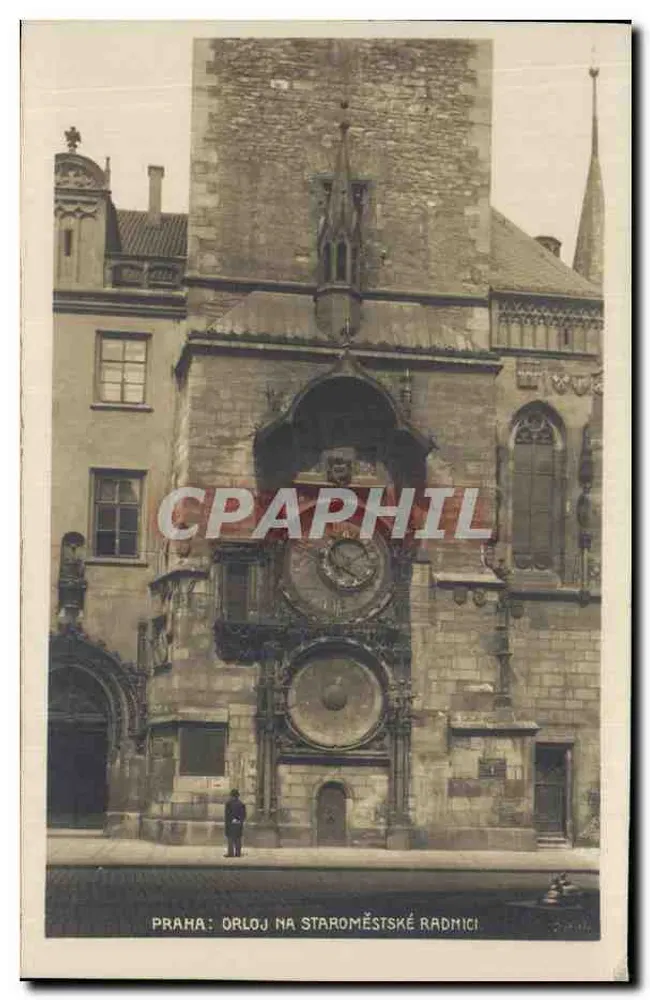 Praha: Orloj na Staroměstské radnici — Verlag Foto Fat. Praha - Vorderseite