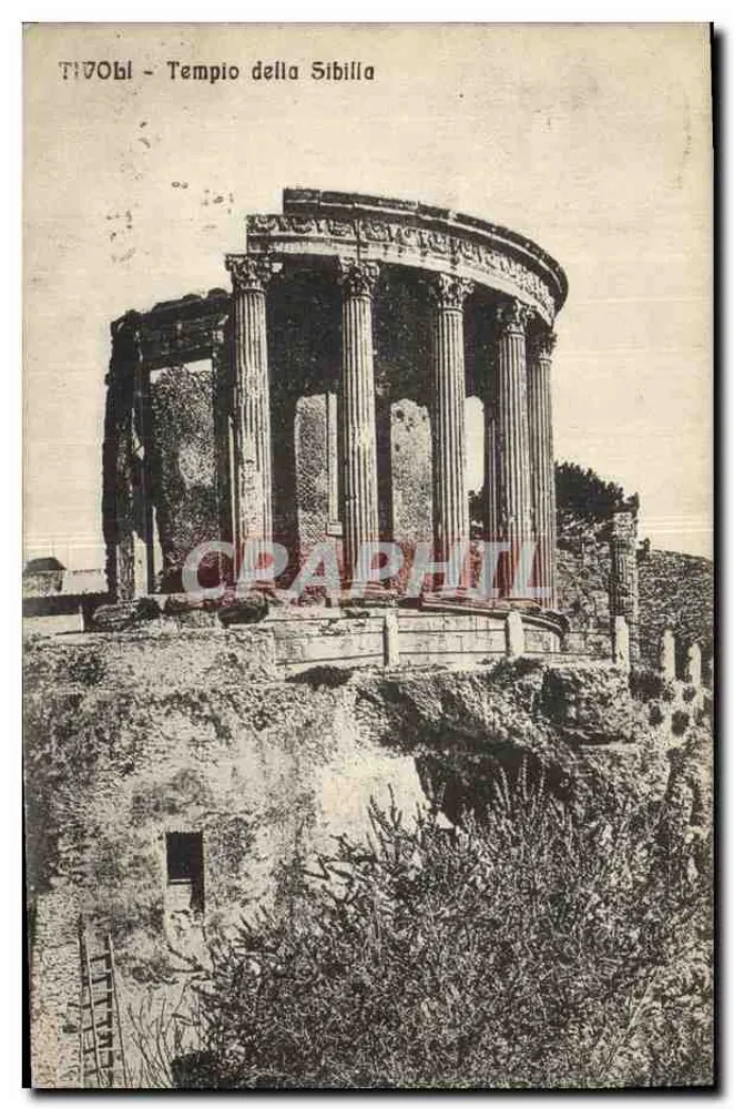 Tivoli - Templo da Sibila — editor Carosì, n° 20312 - Frente