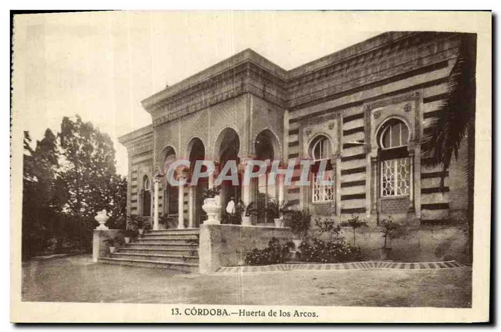 Córdoba — Huerta de los Arcos — Editor Orates Madrid, n°13 - Frente