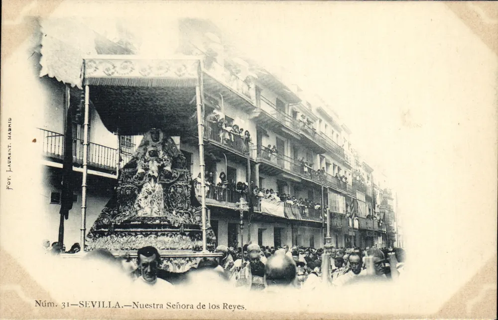 Sevilha — Nossa Senhora dos Reis — Fot. Laurent, Madrid, Núm. 31 - Frente
