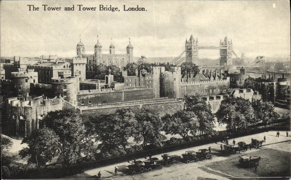 A Torre e o Ponte Tower, Londres — Série Nacional, M & L. G. & Co. Ltd. - Frente