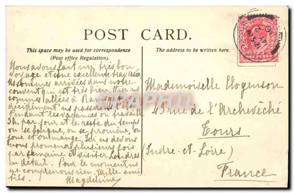 LONDRES — Hyde Park — The Row — LL. — n° 199 - Verso