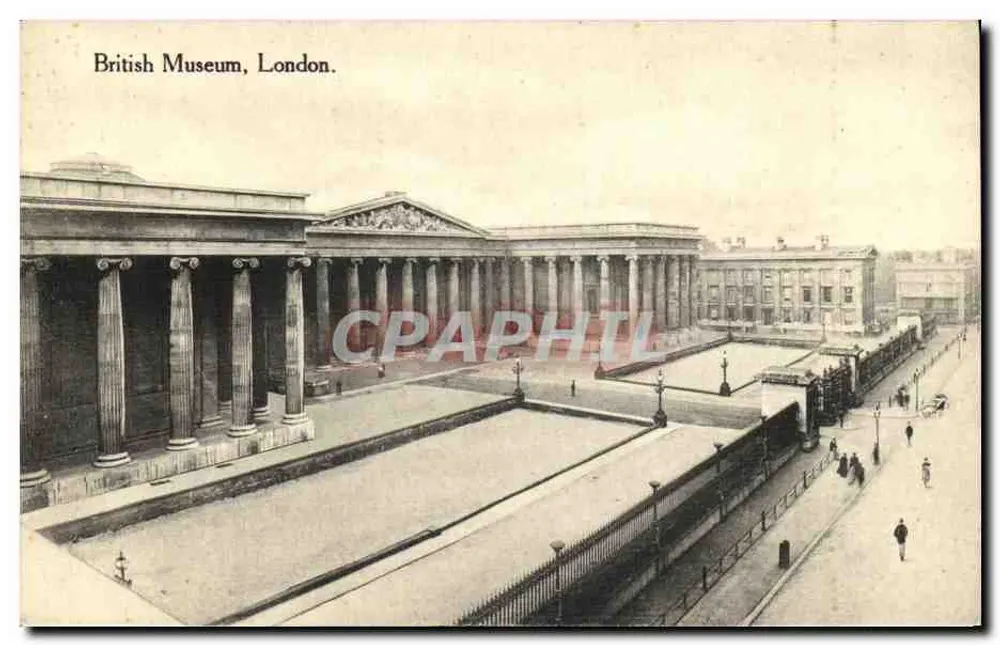British Museum, Londres — Série Nacional — Fabricado na Grã-Bretanha - Frente