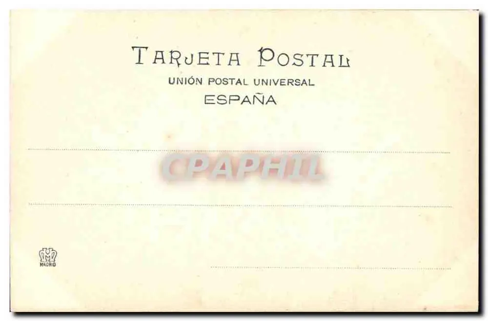 Toledo — Porta do Sol — Hauser y Menel, Madrid, n° 132 - Verso
