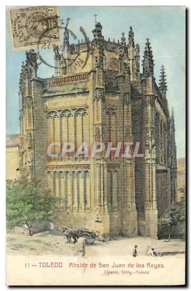 Toledo — Abside de San Juan de los Reyes — Líñares, fotóg.-Toledo - Frente