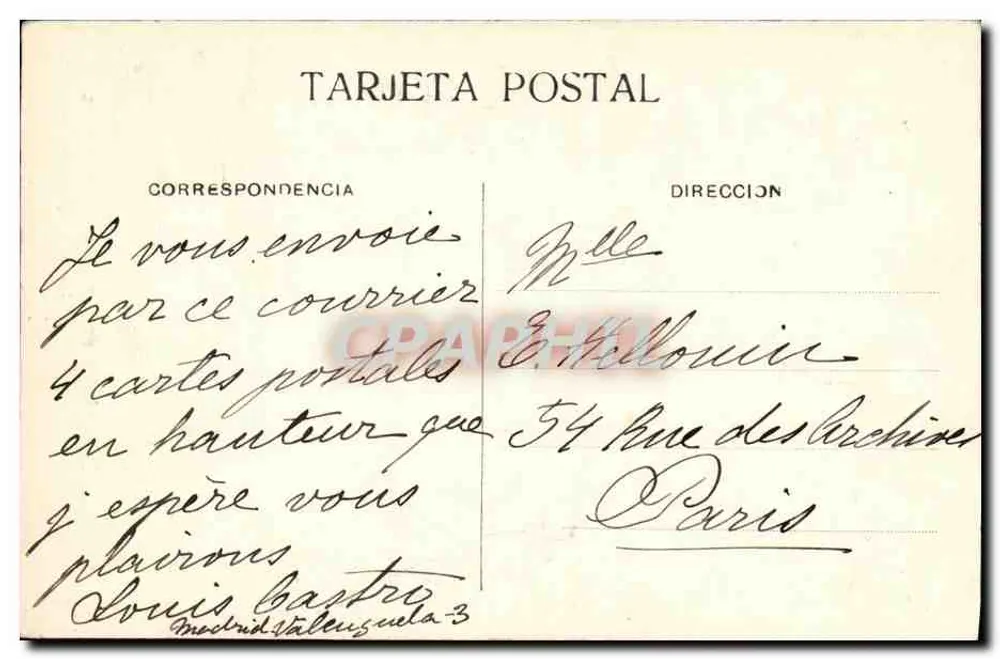 Toledo — Abside de San Juan de los Reyes — Líñares, fotóg.-Toledo - Verso