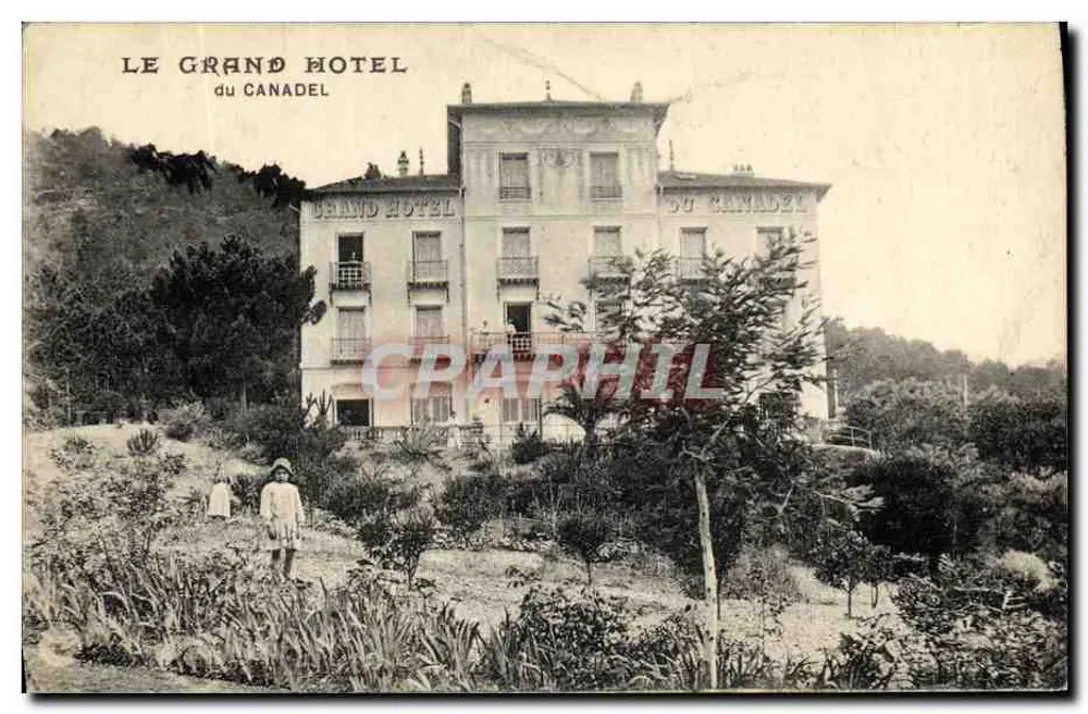 Het Grote Hotel van Canadel — Uitgever niet zichtbaar, serie-nummer niet leesbaar - Voorkant