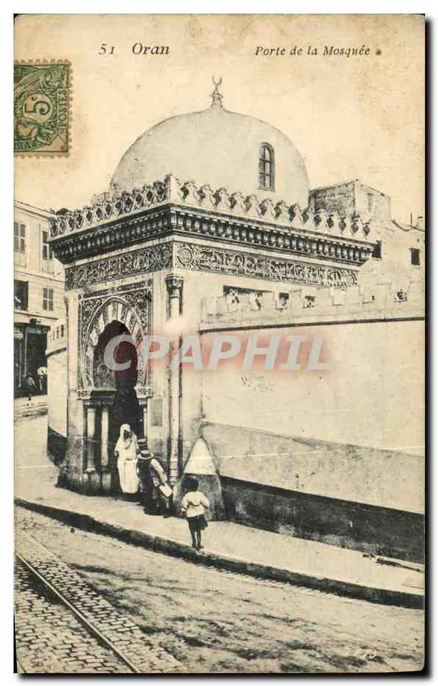 Oran — Porta da Mesquita — editor desconhecido, n° 51 - Frente