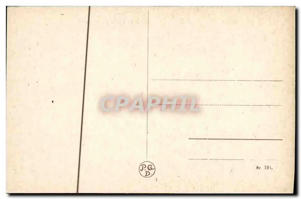 Duisburg-Ruhrort — Ansicht der Rheinbrücke über Laar — Verleger P.G. D. n° 191 - Rückseite