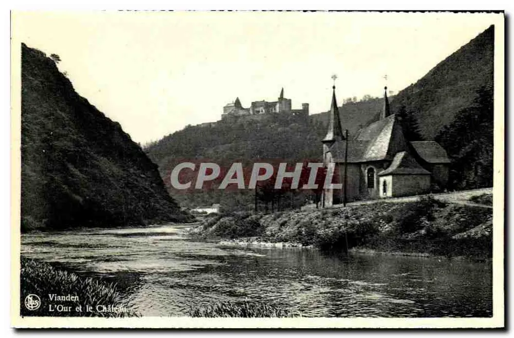 Vianden — L'Oure e il Castello — photohill - Recto