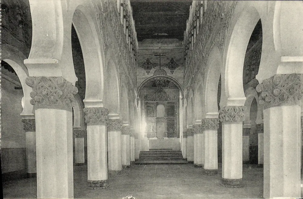 Toledo — Synagoge Santa María la Blanca — L. Roilain, fol. - Barcelona - Vorderseite