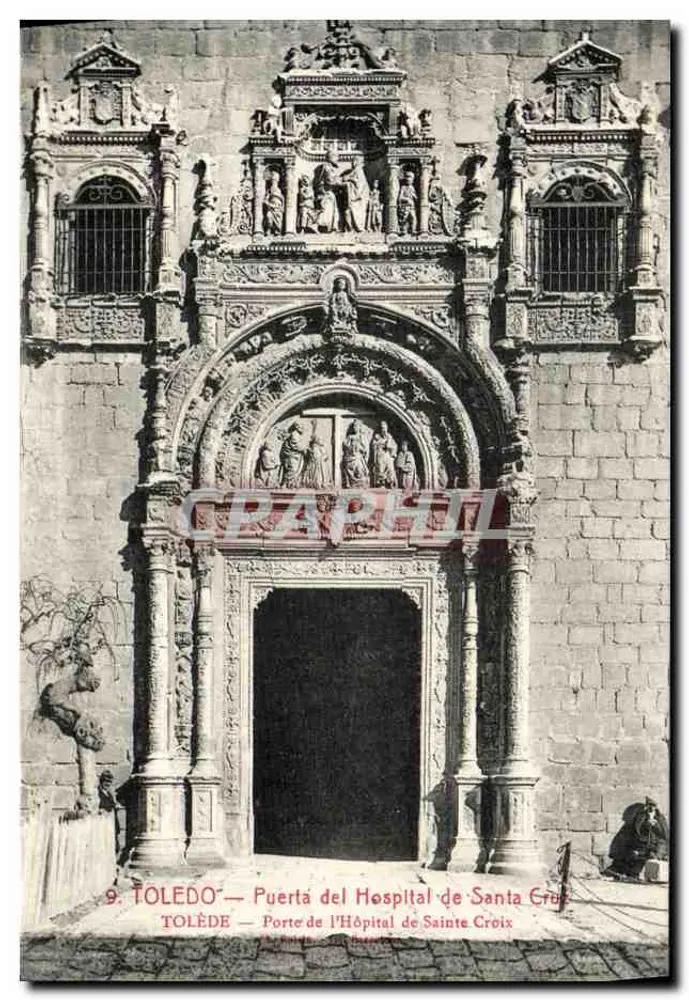 Toledo — Tor des Krankenhauses Sainte-Croix — n° 9 - Vorderseite