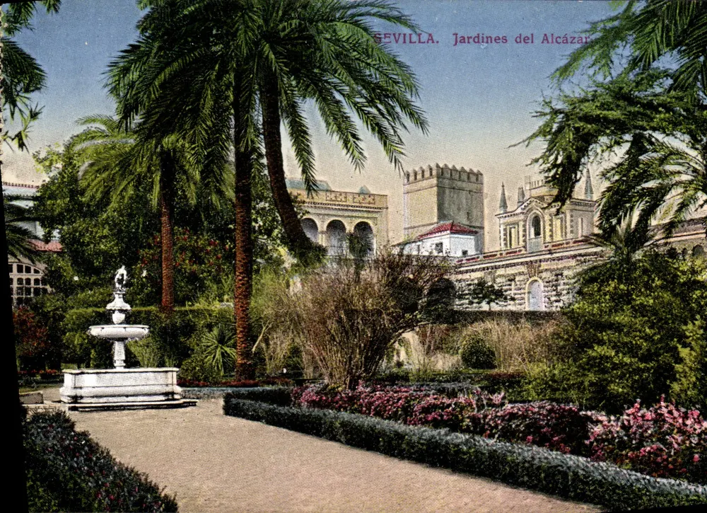 Sevilla. Jardines del Alcázar — C. R. S. n° 58 - Anverso