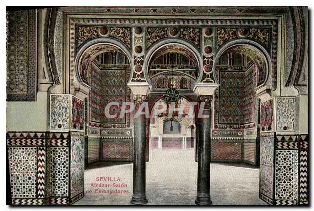 Sevilla - Alcázar-Salón de Embajadores — C.R.S. n°54 - Vorderseite