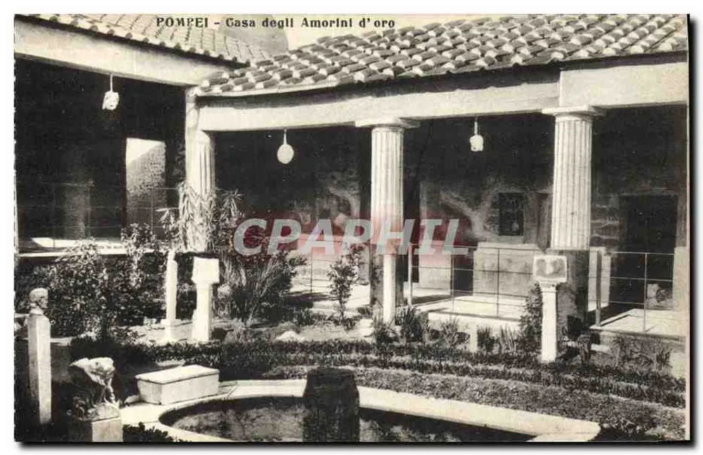 Pompei - Casa degli Amorini d'oro — editor Domenico Trampetti, n° 15114 - Frente