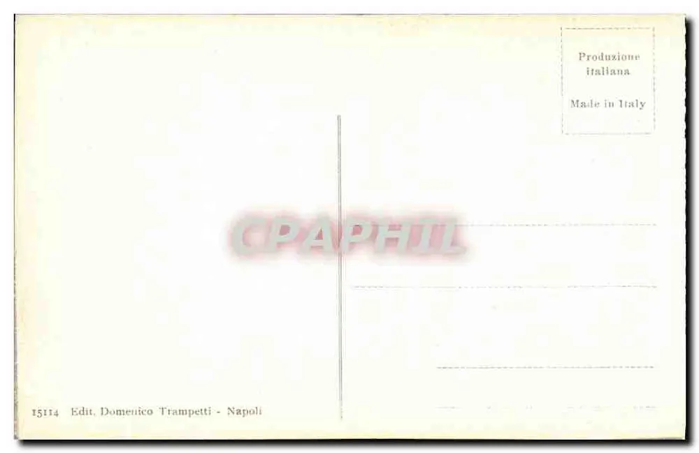 Pompei - Casa degli Amorini d'oro — editor Domenico Trampetti, n° 15114 - Verso