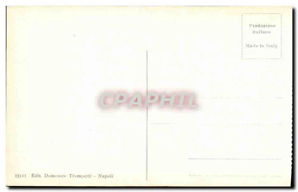 Pompeia — Casa de Cornelio Rufo — editor Domenico Trampetti, Nápoles - Verso