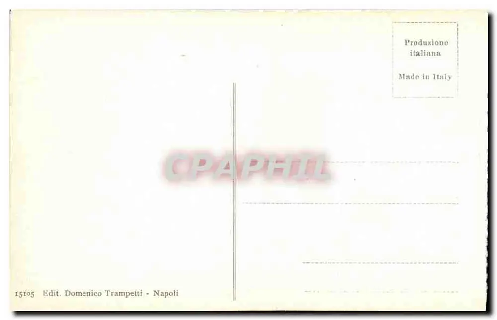 Pompei - Basílica — vista das ruínas com colunas — editor Domenico Trampetti, n°1294 - Verso