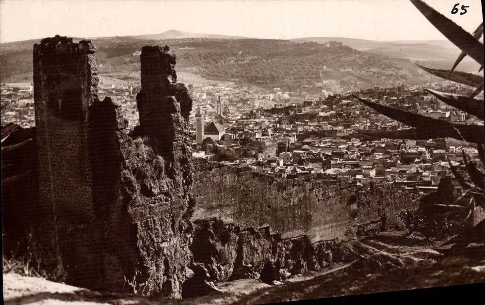 Fès — Allgemeiner Blick und seine Mauern — Edition Photo Gurtner, Fès - Vorderseite