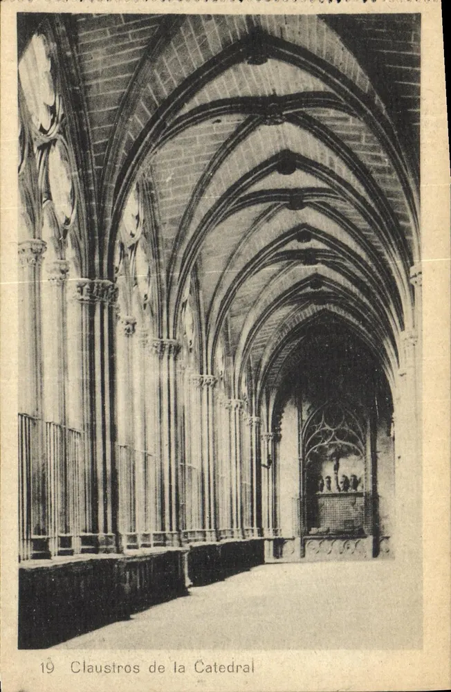 ClausTros da Catedral — Editor Pampelona — N° de série 19 - Frente