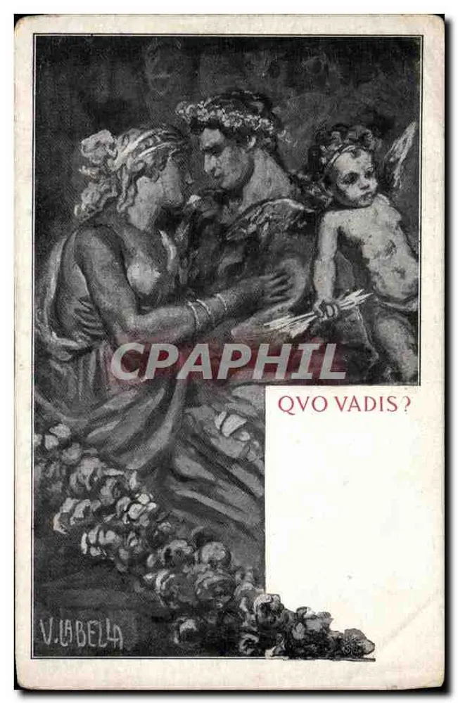 Vênus, Marte e Cupido — V. Isabella — Editor G. Ricordi & C. Milano, n° 073 - Frente