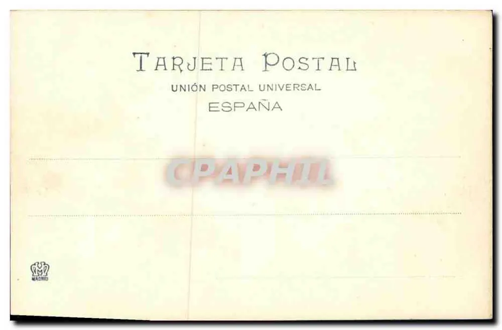 Jardins de la Concepción — Málaga — Hauser y Menet, n° 270 - Verso