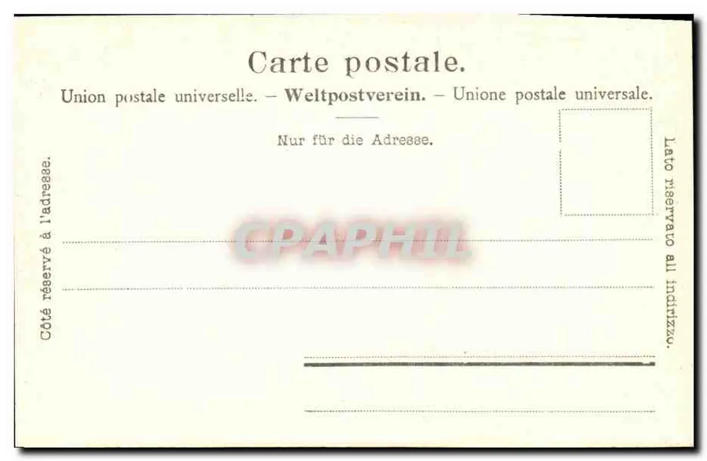 Grindelwald — Estación y Hotel Terminus — Edición Photoglob Co. Zürich, n°125 - Reverso