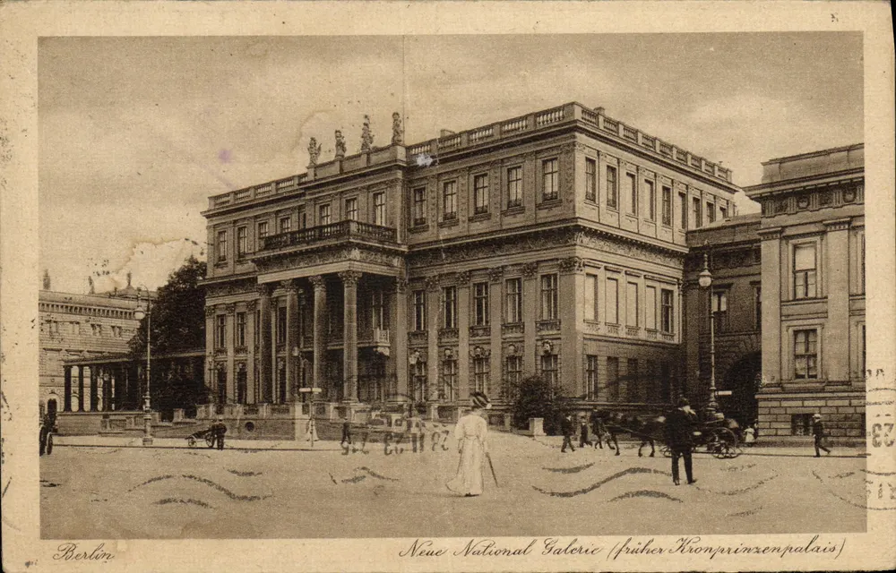 Berlin — Neue Nationalgalerie (früher Kronprinzenpalais) — L.W.B. Serie Rembrandt Nr. 93 - Vorderseite