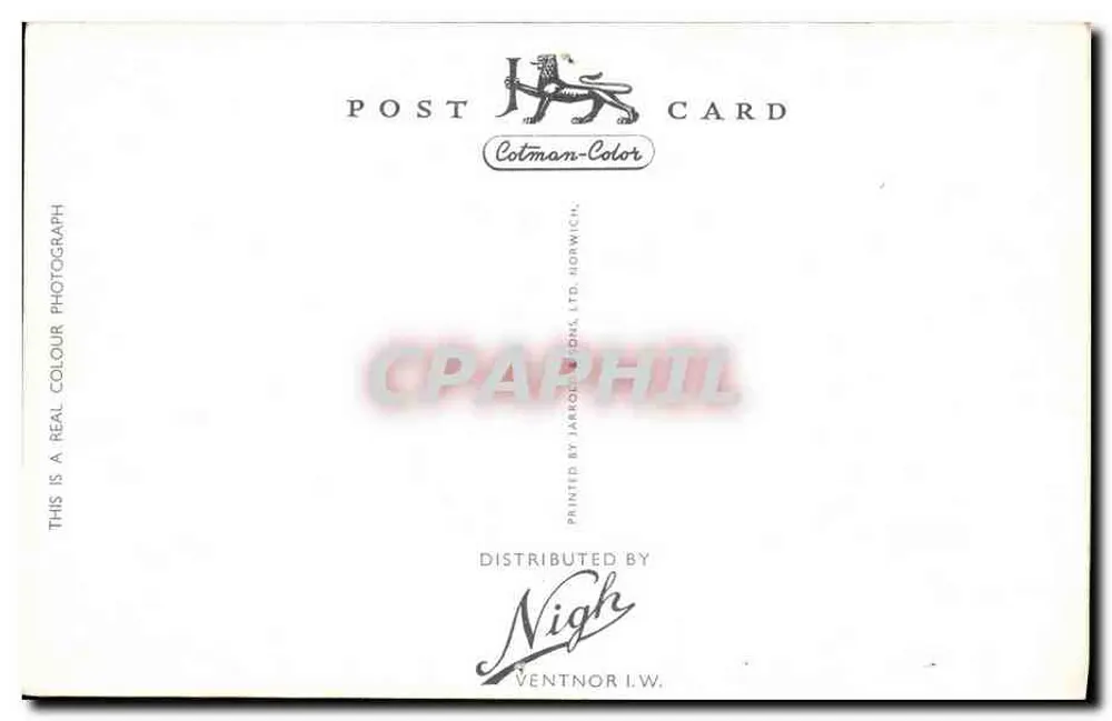 Ryde do Pier, I.W. — vista da cidade — editor Kiw, n° 105 - Verso