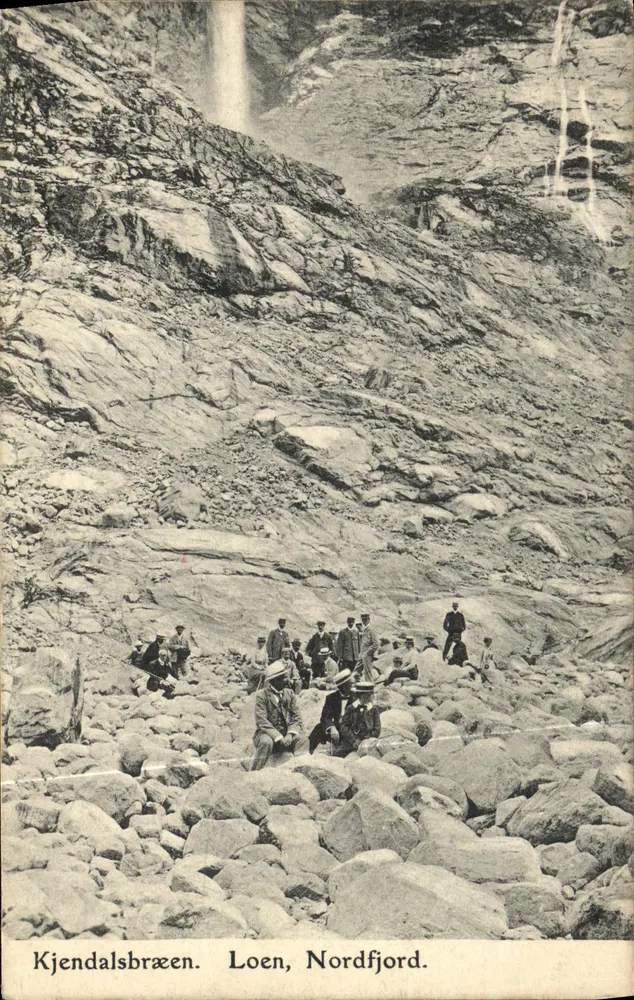 Kjendalsbræen — Loen, Nordfjord — J. R. Maurseth - Recto