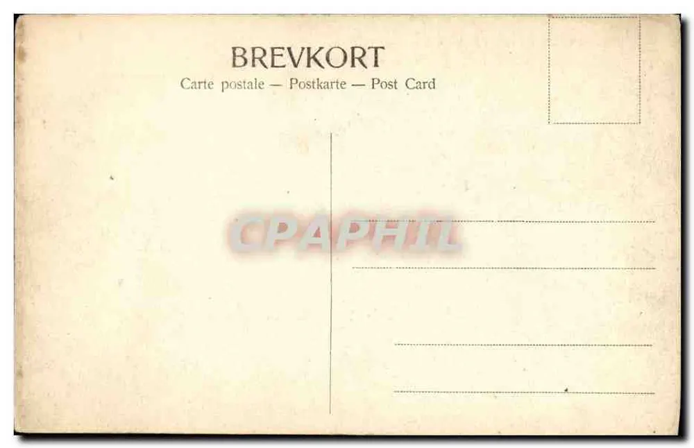 Realskolen og Frimurerlogen, Trondheim — Verlag Brevkort - Rückseite