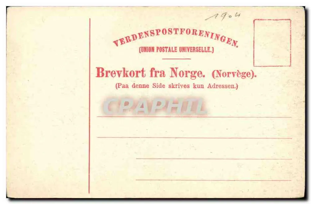 Munkegaden com Stiftsgaarden — Olaf T. Rannum, No. 18 - Verso