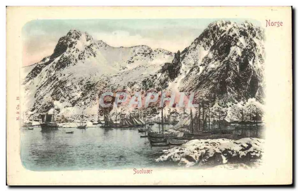 स्वुलेसूएर — नॉर्वे — M. & Co. संख्या 21 - आगे