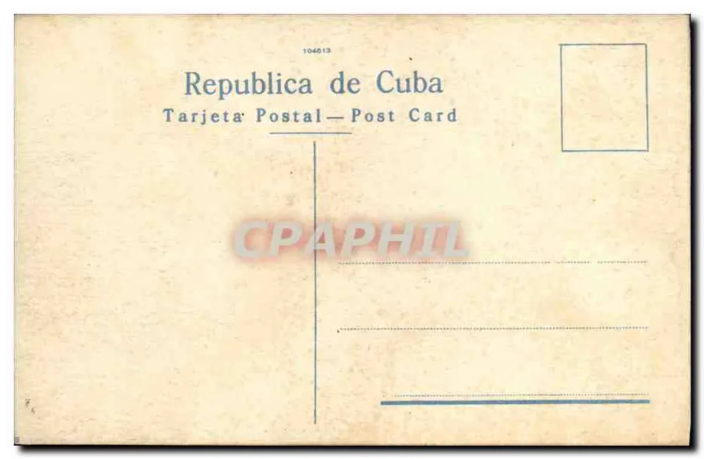 Havana: Castillo del Morro — Morro Schloss — Republik Kuba - Rückseite