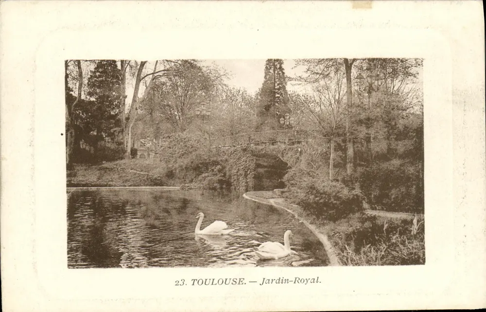 Toulouse — Jardin-Royal — Phototype d'Art et d'Industrie du Sud-Ouest - Vorderseite