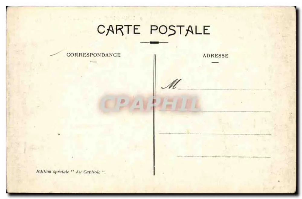 Toulouse - Praça do Capitólio — Edição especial 'No Capitólio' - Verso