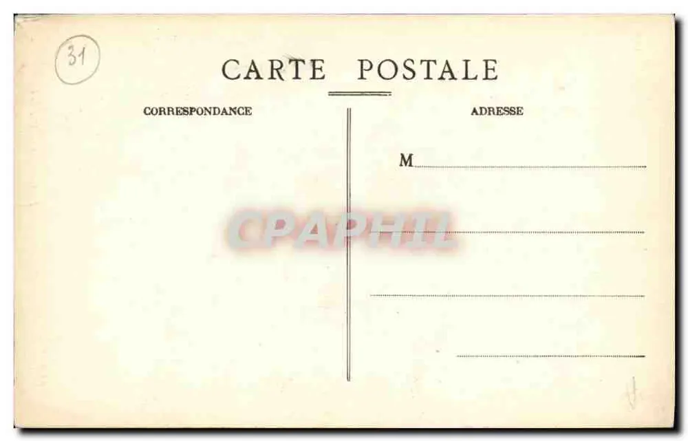 Le Capitole — Partie Centrale — Édition Bayard Toulouse, n°14 - Verso