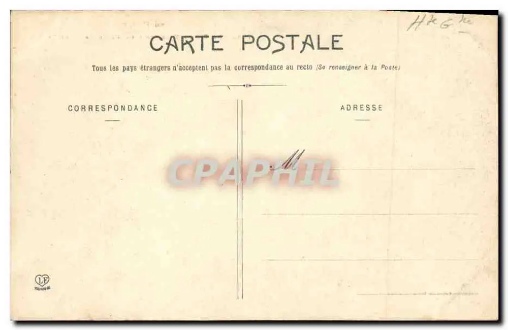 O Pic de Gars, visto do funicular de St-Beat — Os Pirineus — n°124 - Verso