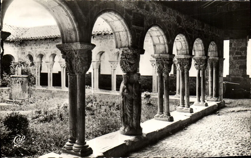 Saint-Bertrand-de-Comminges — Klasztor (XIV w.) — C.A.P. Paryż - Awers