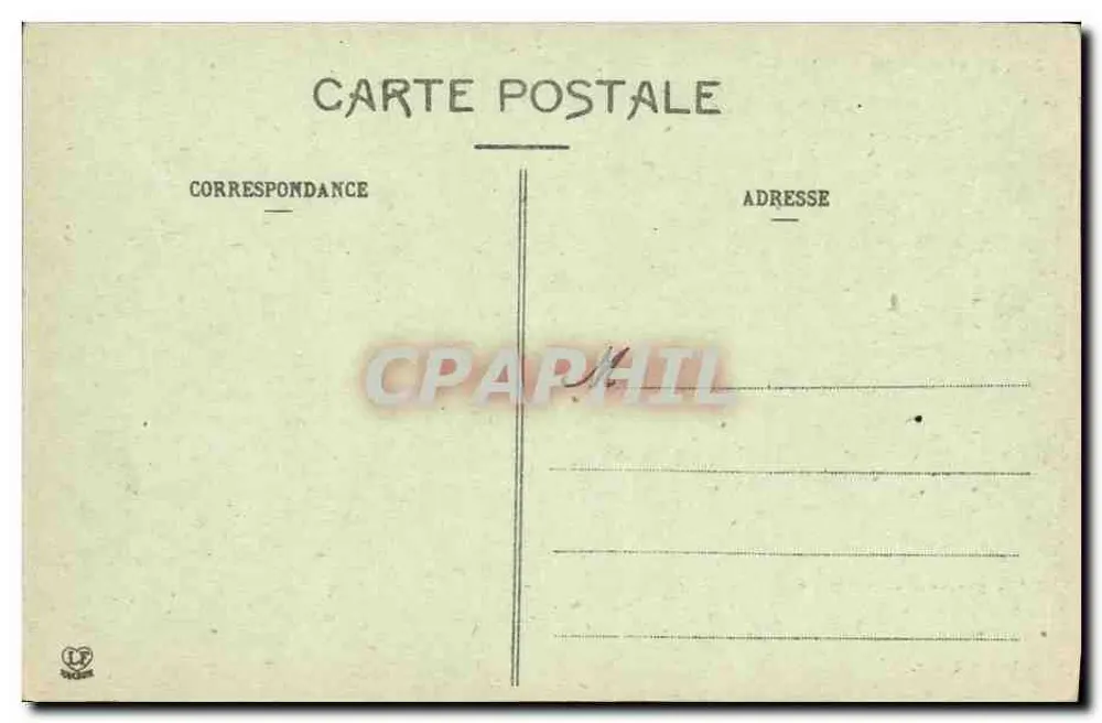 Umgebung von Luchon — Panorama über das Tal d'Aran, aufgenommen von der Abfahrt des Portillon — Phototype L'Arménie, Frankreich, Toulouse, Serie 1° - Rückseite