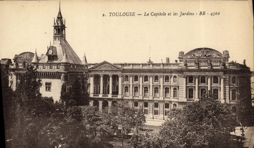 Toulouse — Le Capitole et les Jardins — BR - 4302 - Vorderseite