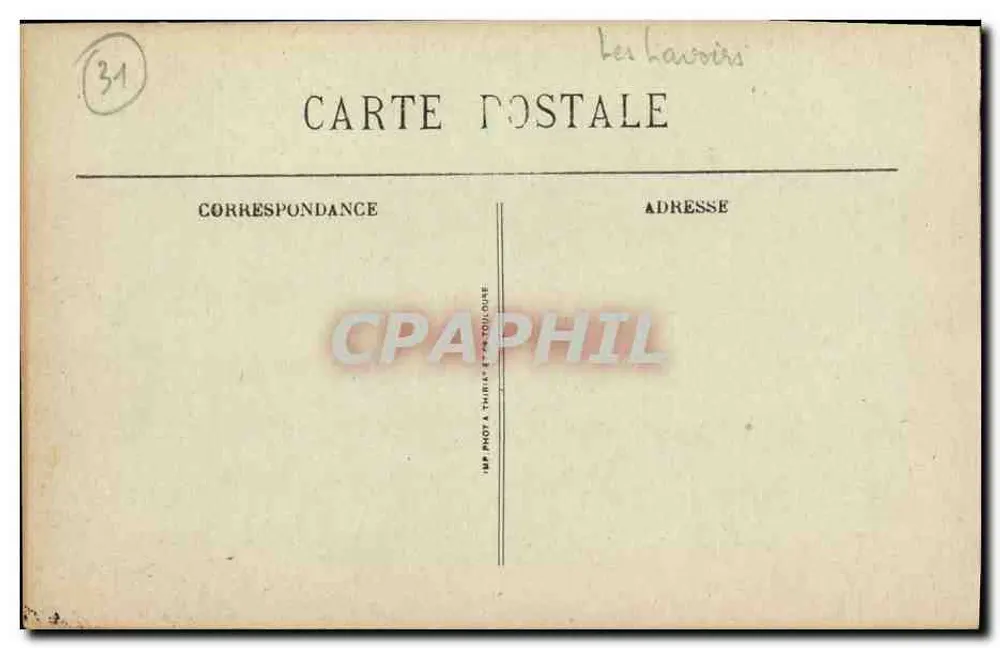 Toulouse — Die Brücke St-Pierre und das Hospiz der Grave — BR - 4310 - Rückseite