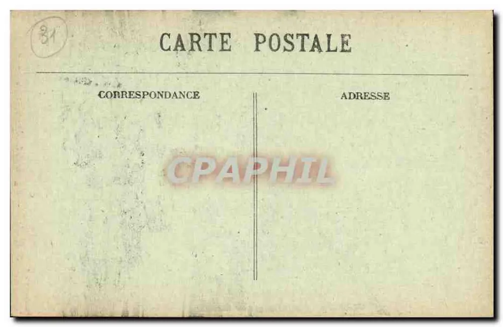 Toulouse — Fontäne der Place Saint-Étienne — Verlag Rayjard, Nr. 122 - Rückseite