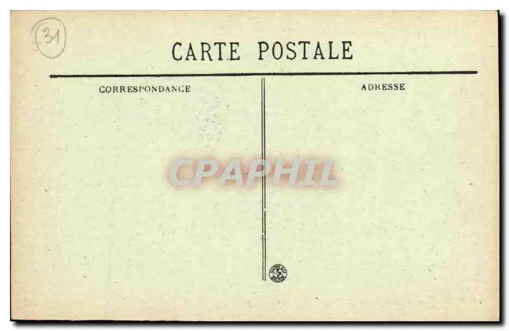 Toulouse — Perspectiva do Pont-Neuf — BR 1317 - Verso