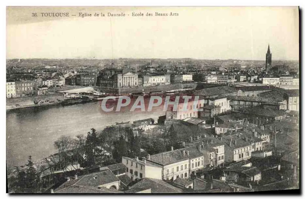 Toulouse — Kirche der Daurade — École des Beaux-Arts - Vorderseite