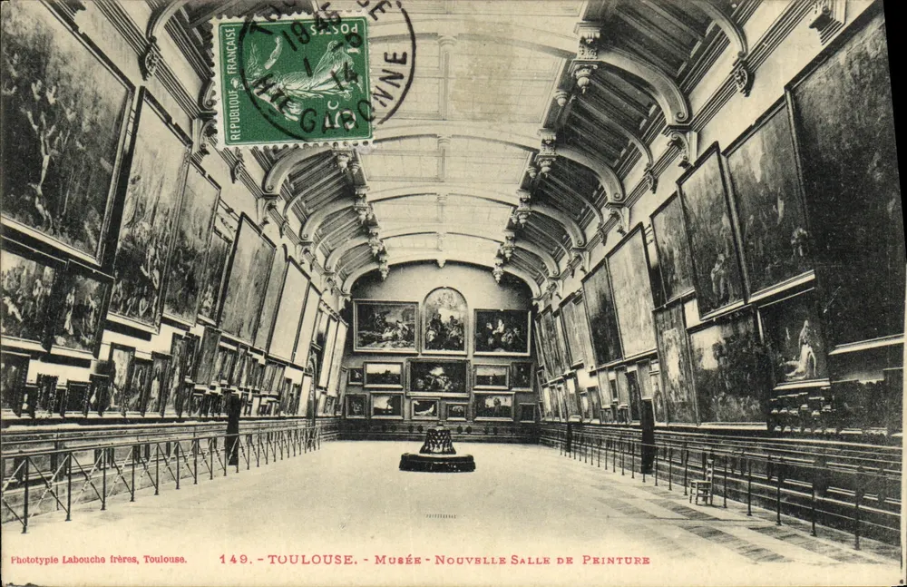 Museum - Neue Malersaal — Toulouse — Phototypie Labouche frères, Toulouse, n°149 - Vorderseite